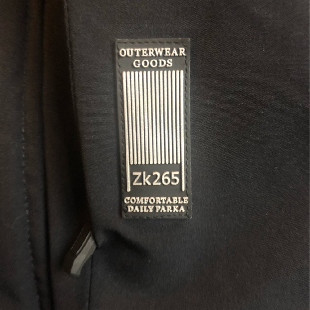 Zara black coat boys size 8